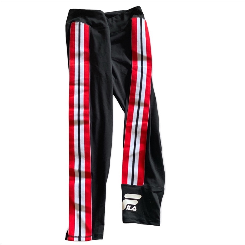 FILA side tape & ankle emblem joggers sweatpants leggings